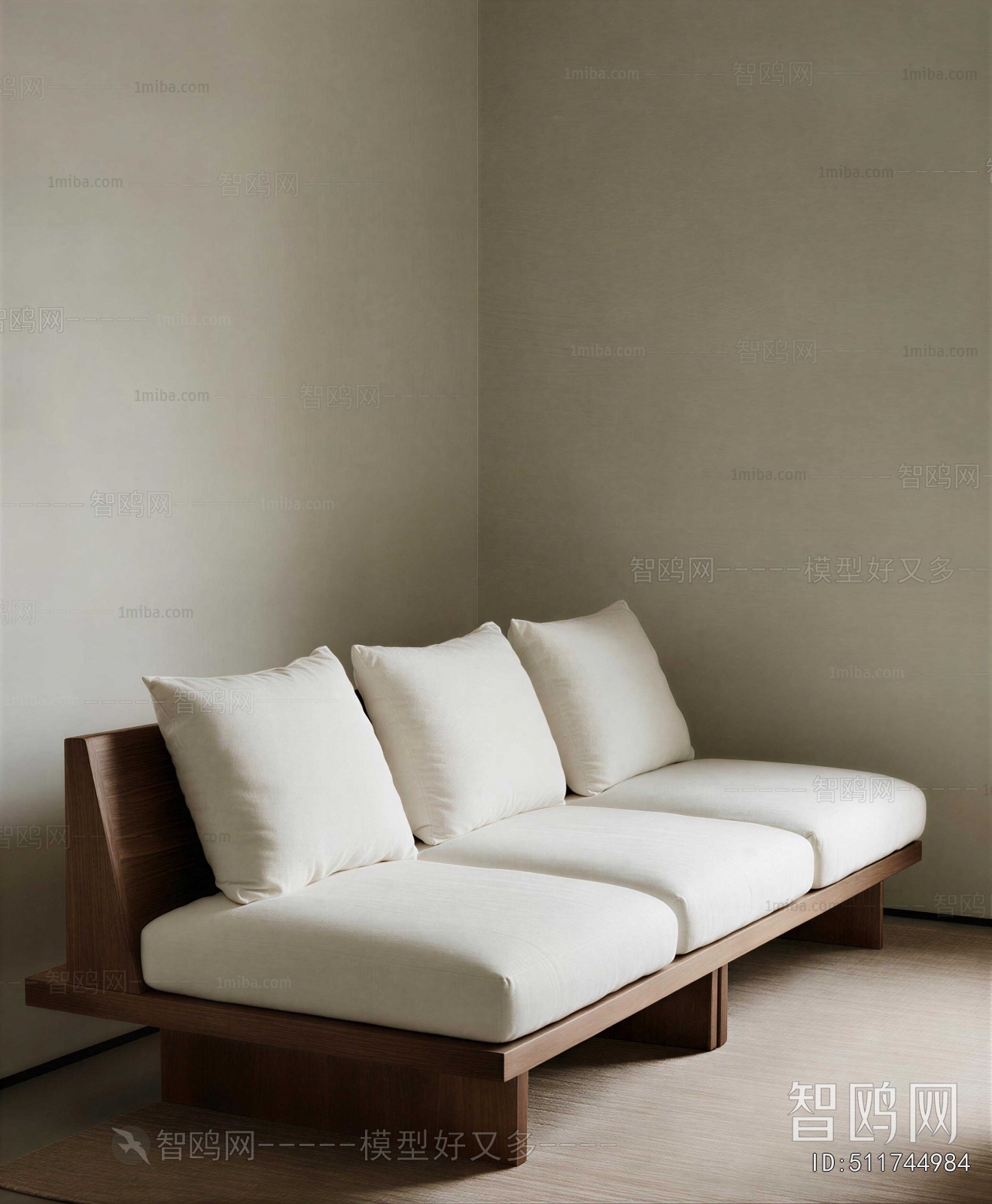 Modern Three-seat Sofa