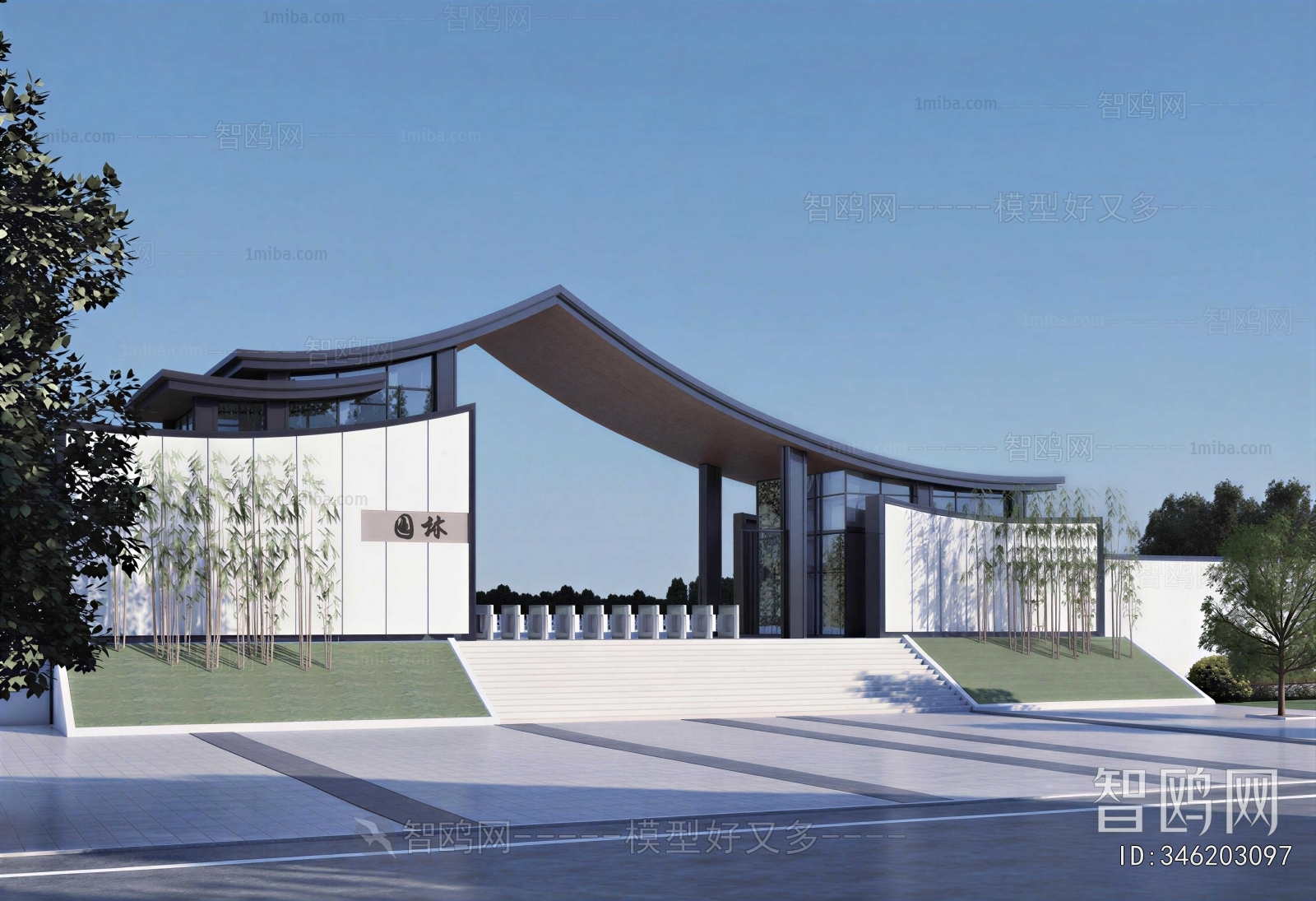 New Chinese Style Gate