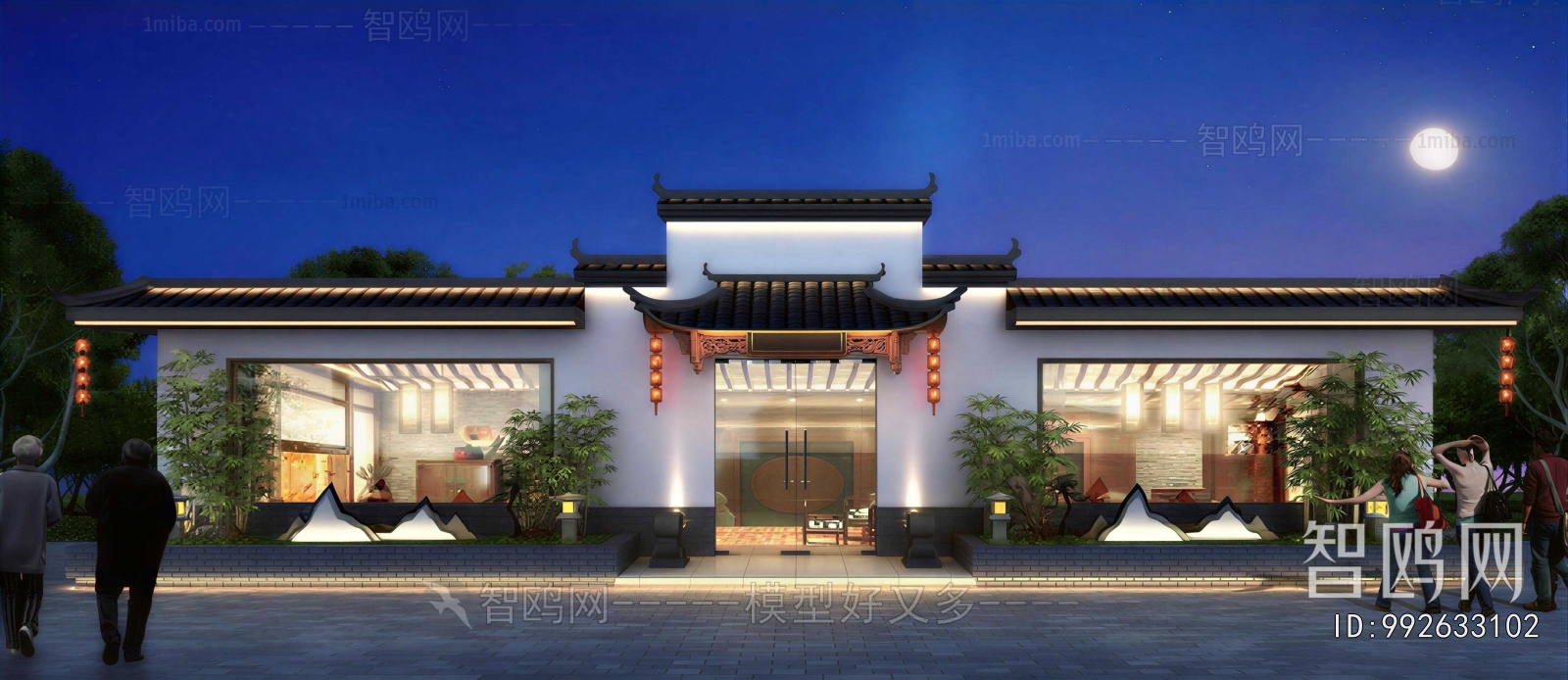 New Chinese Style Facade Element