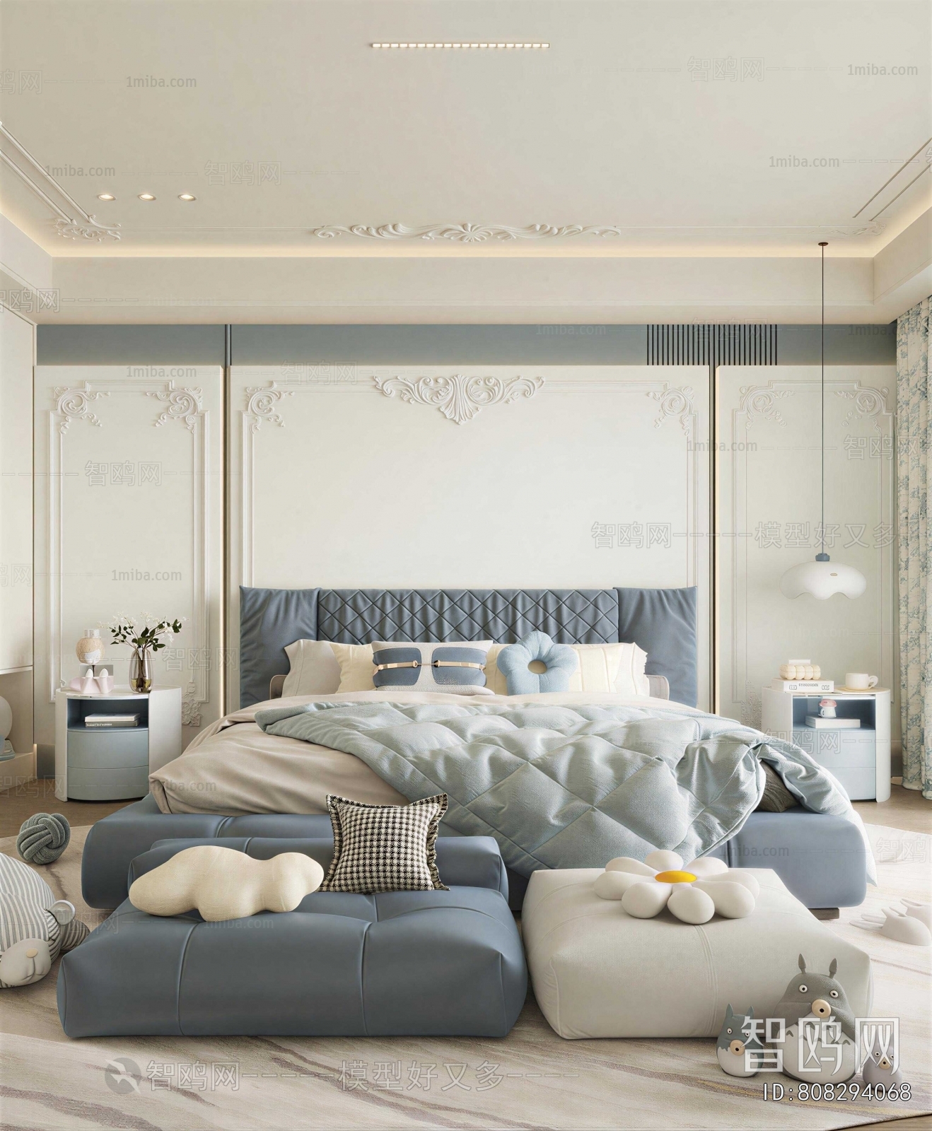 Modern Boy's Room And Son's Room