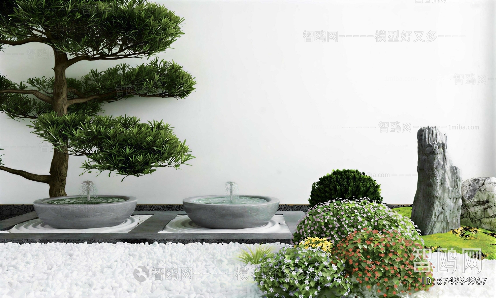 Japanese Style Courtyard/landscape