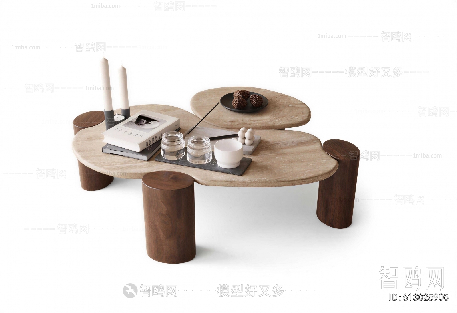 Wabi-sabi Style Coffee Table