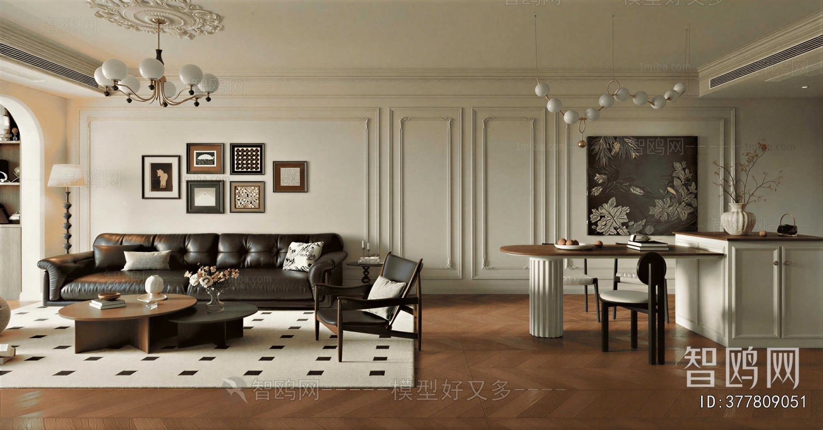 French Style Dining Room
