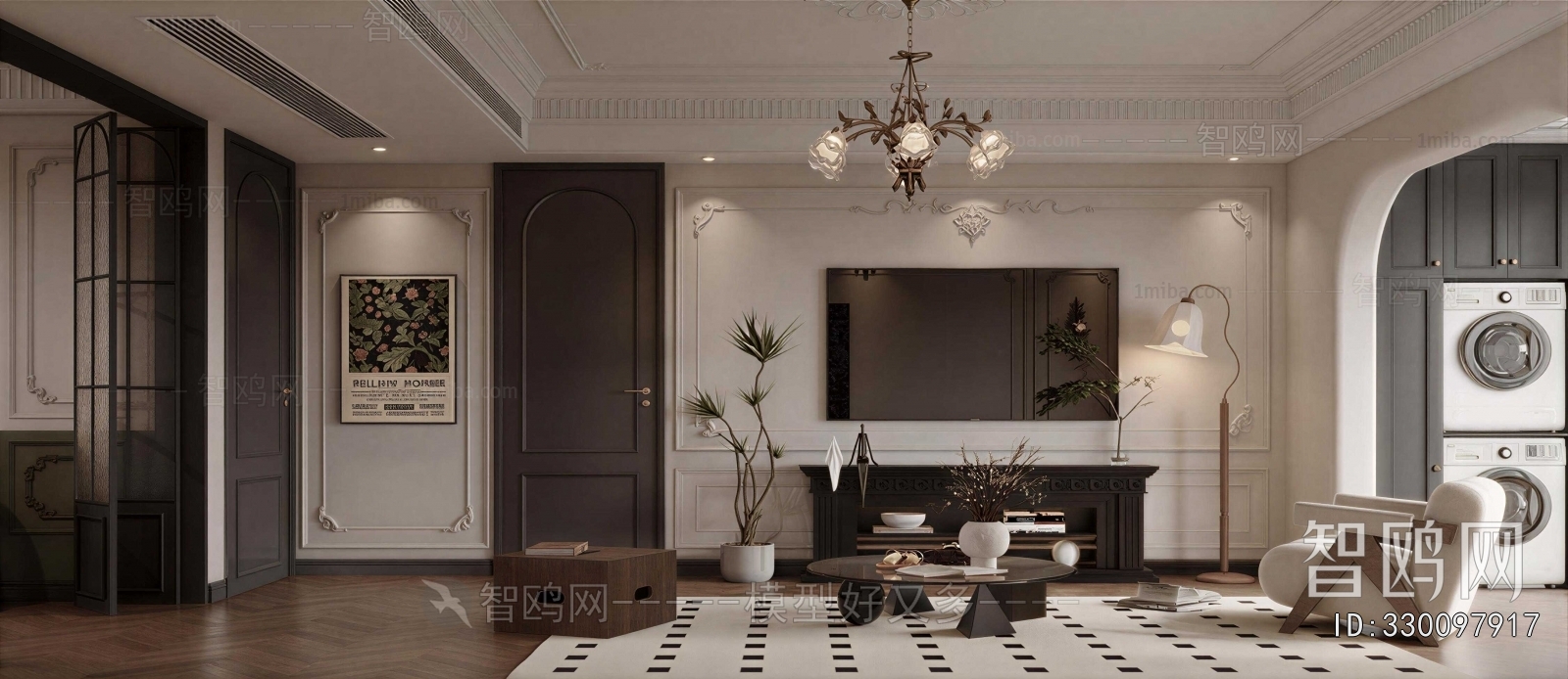 French Style A Living Room
