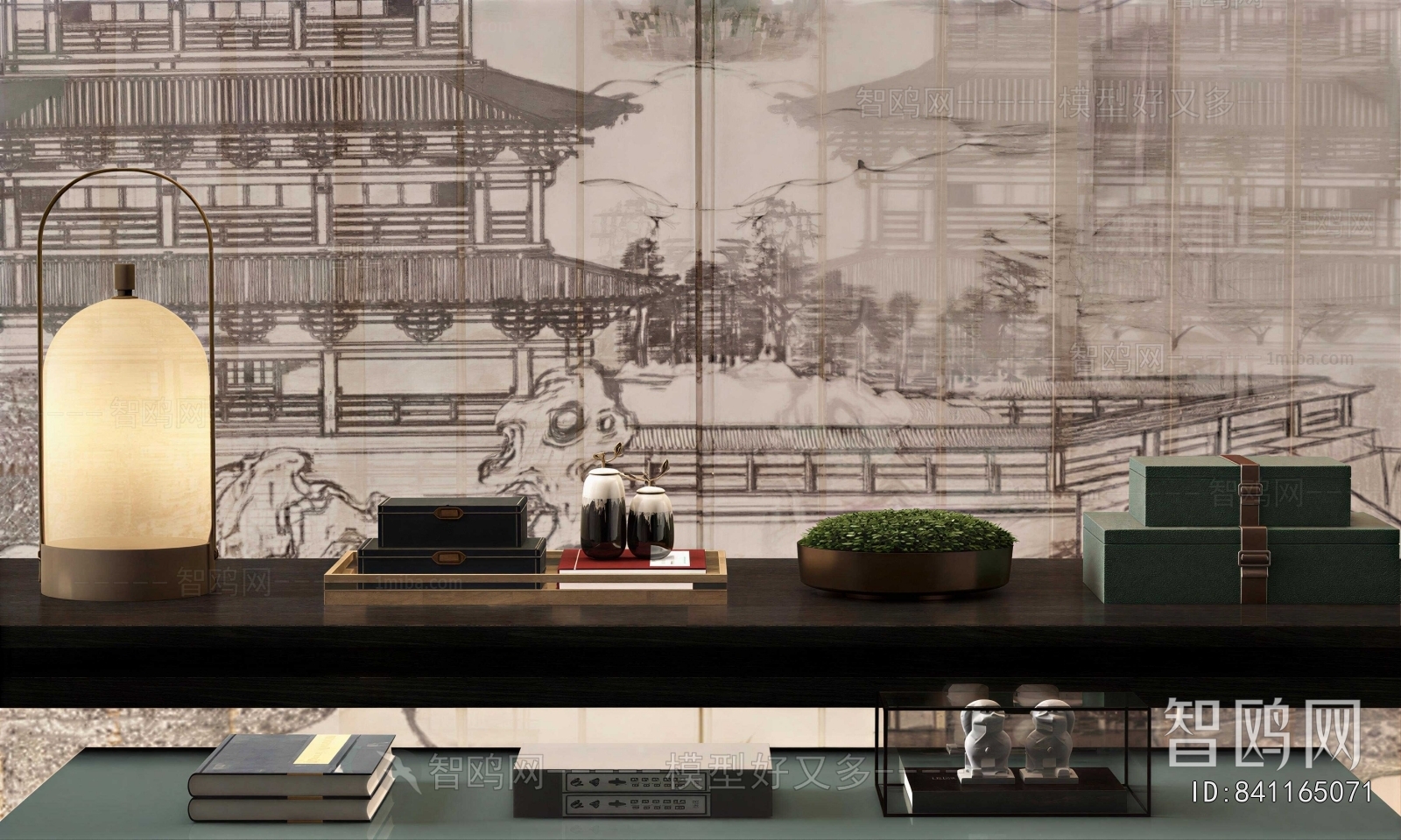 New Chinese Style Console
