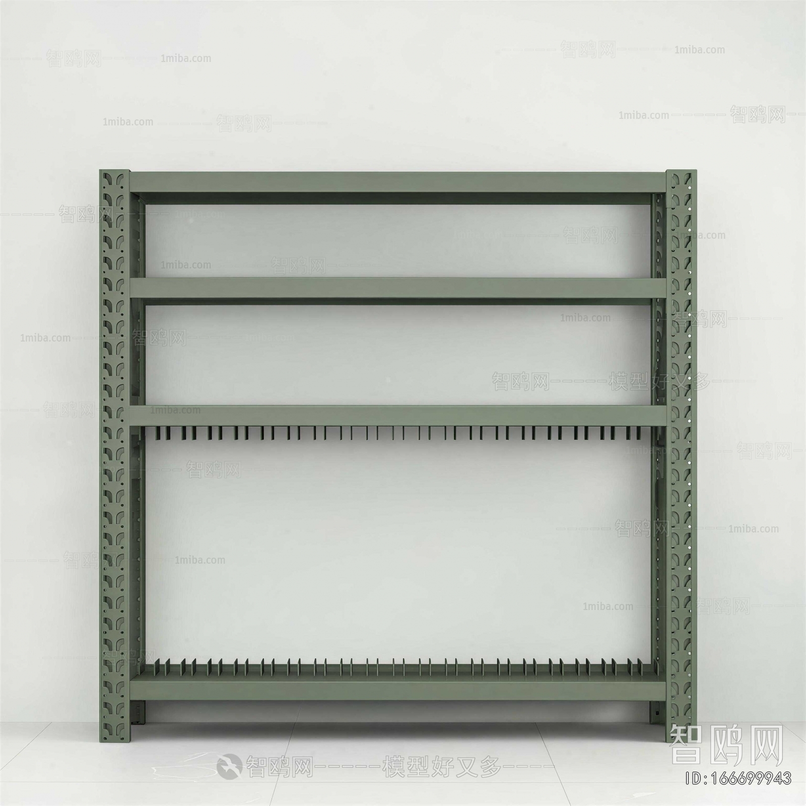 Industrial Style Supermarket Shelf