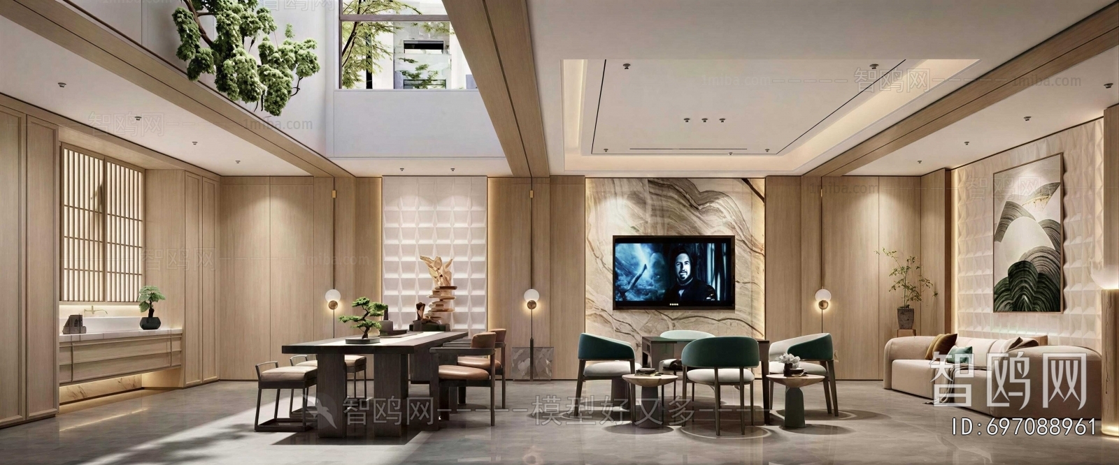 New Chinese Style Rest And Entertainment