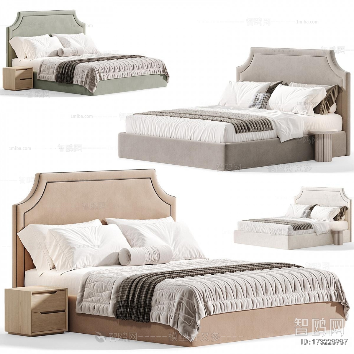 Modern Double Bed
