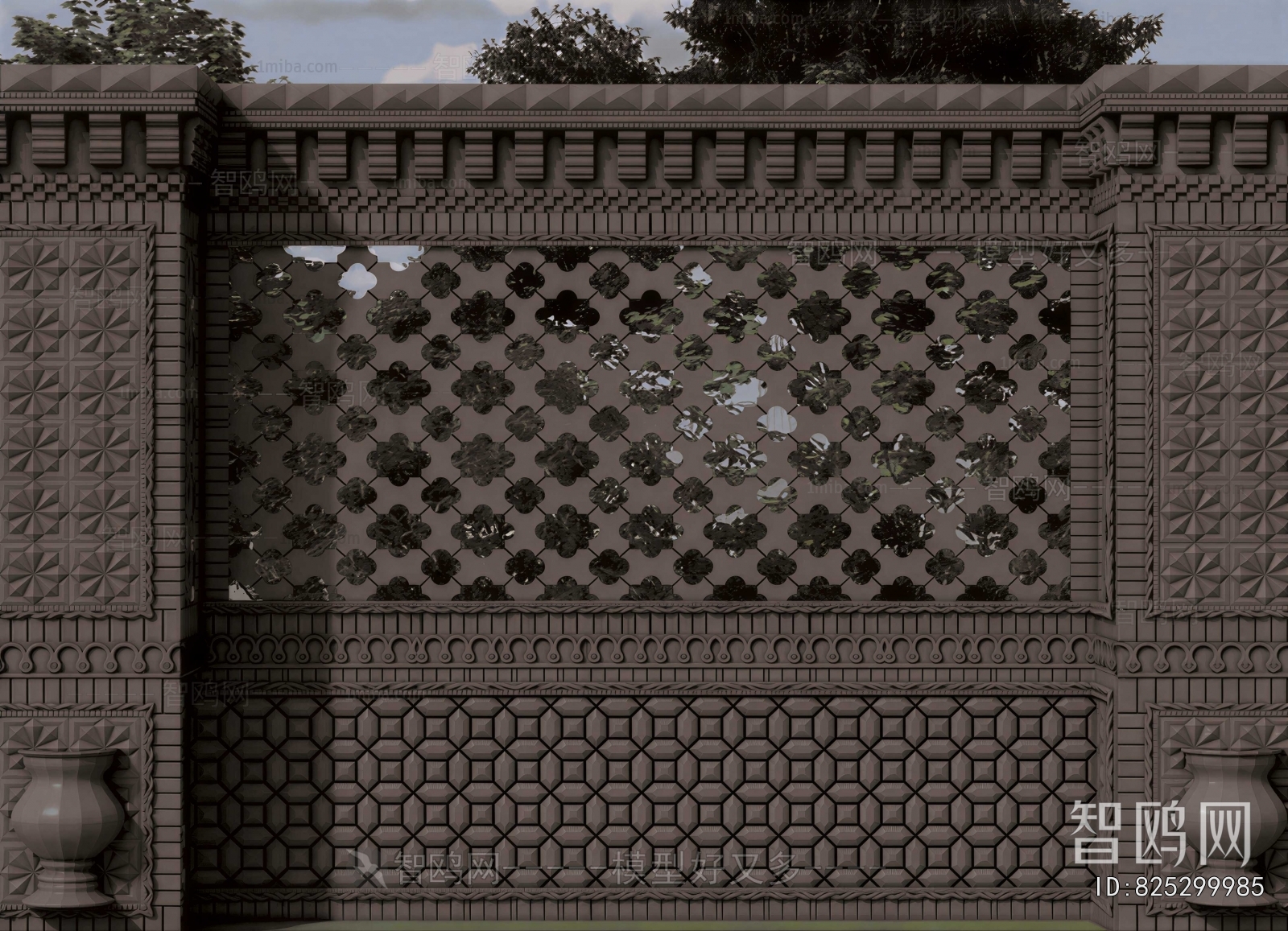 New Chinese Style Fence