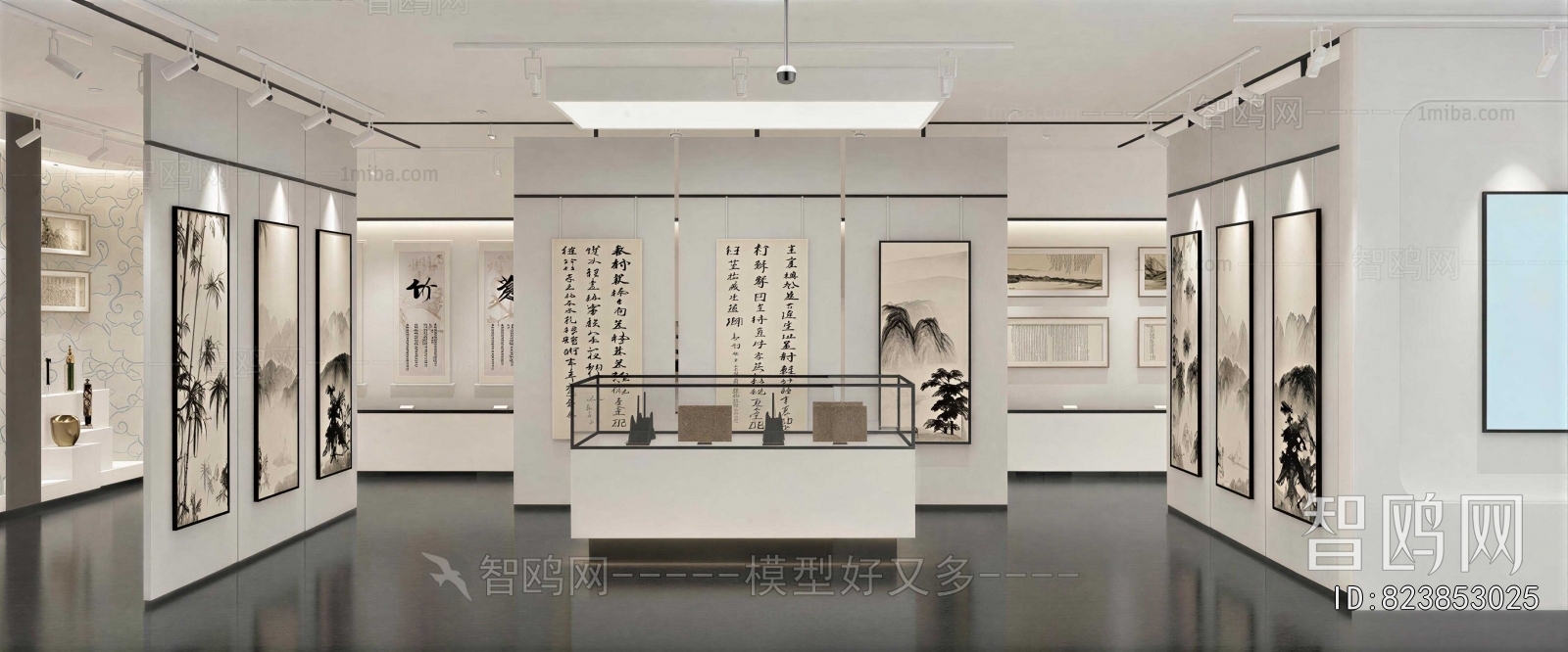 New Chinese Style Exhibition Hall