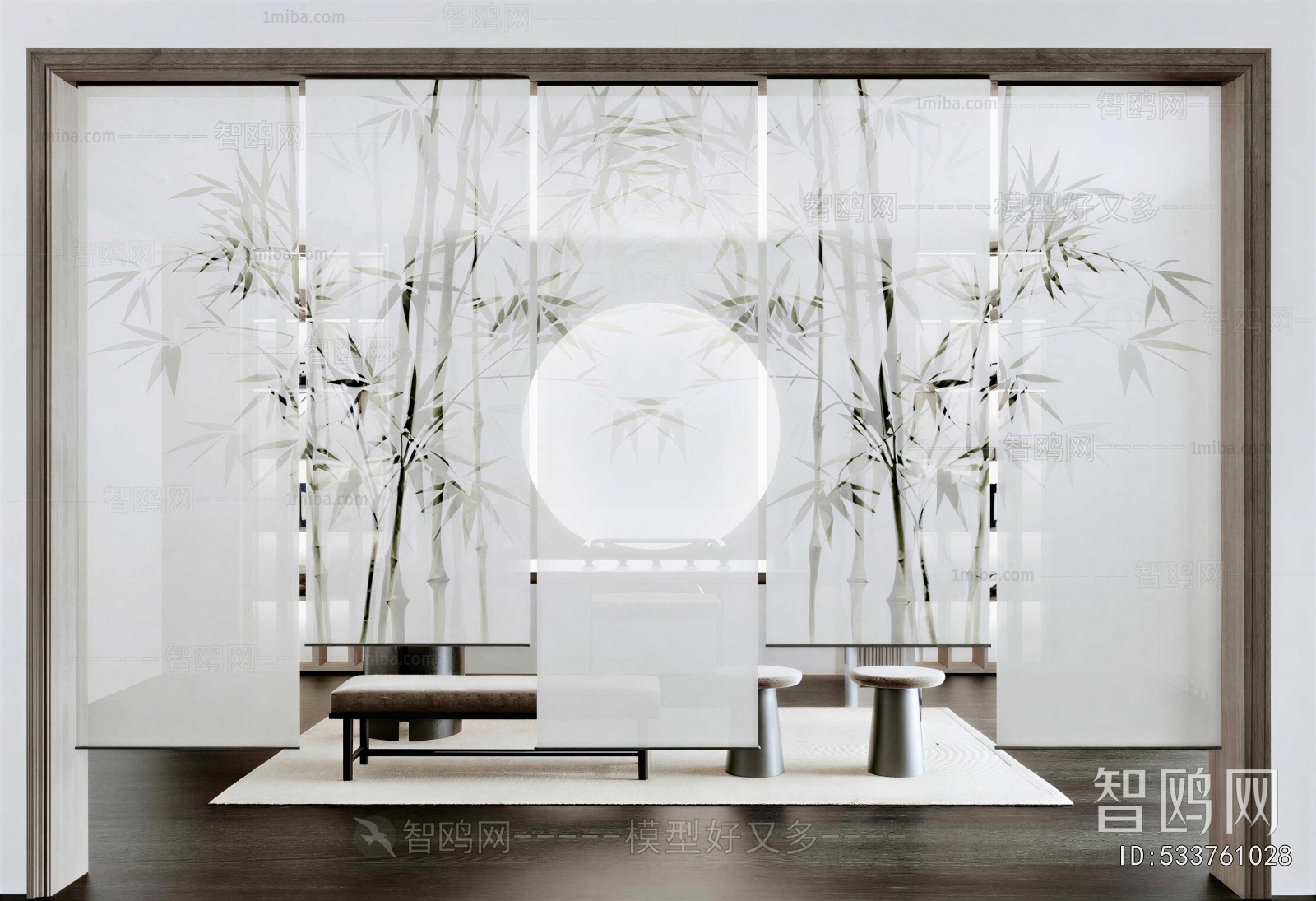 New Chinese Style Door Curtain