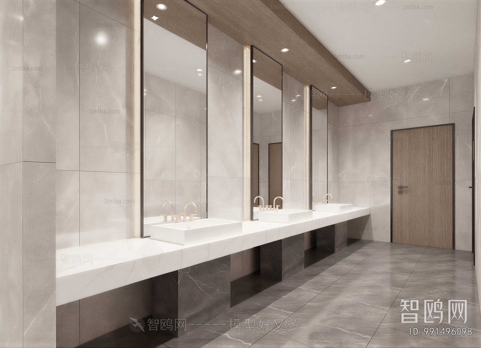 Modern Public Toilet