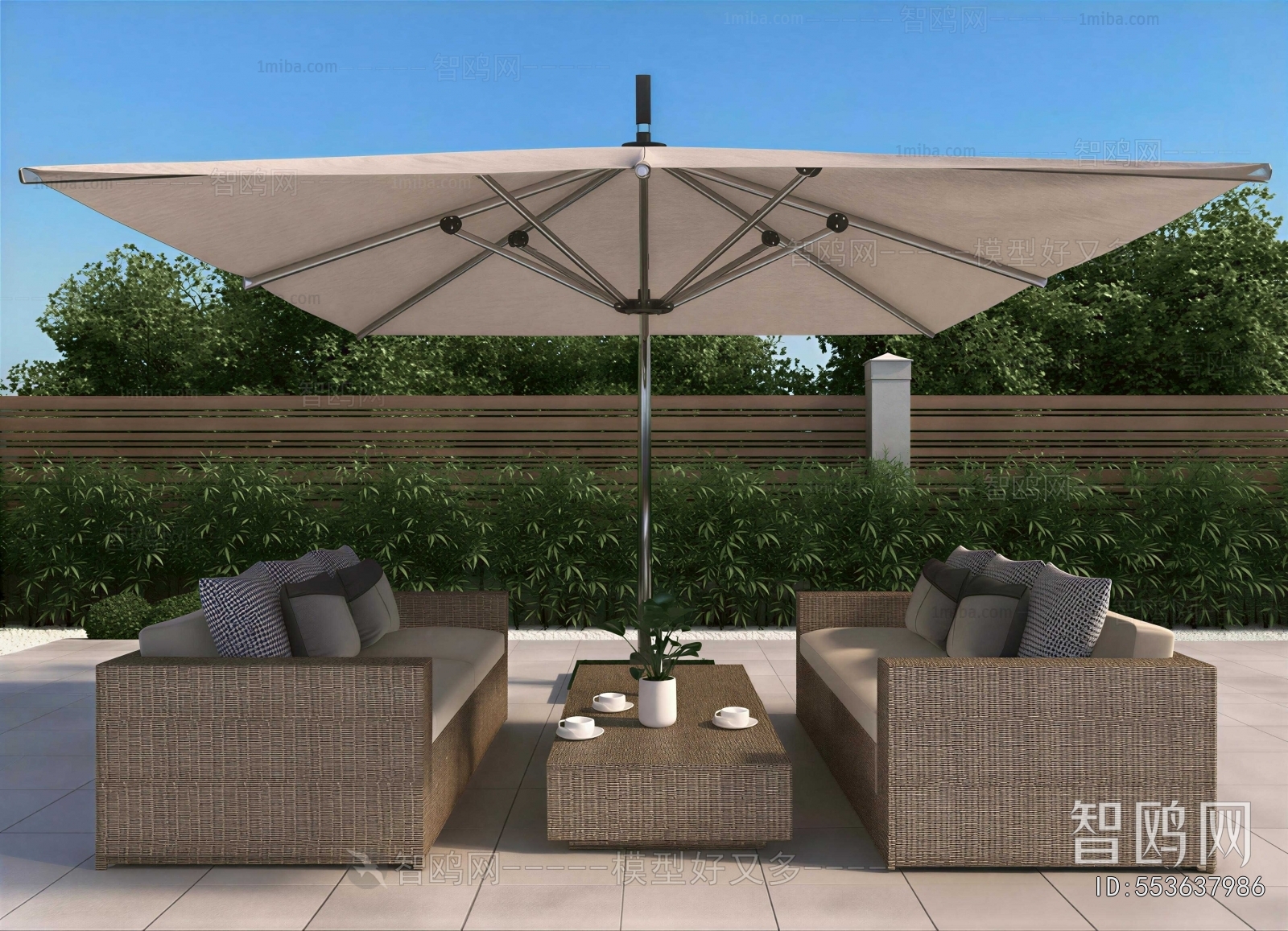 Modern Outdoor Sofa
