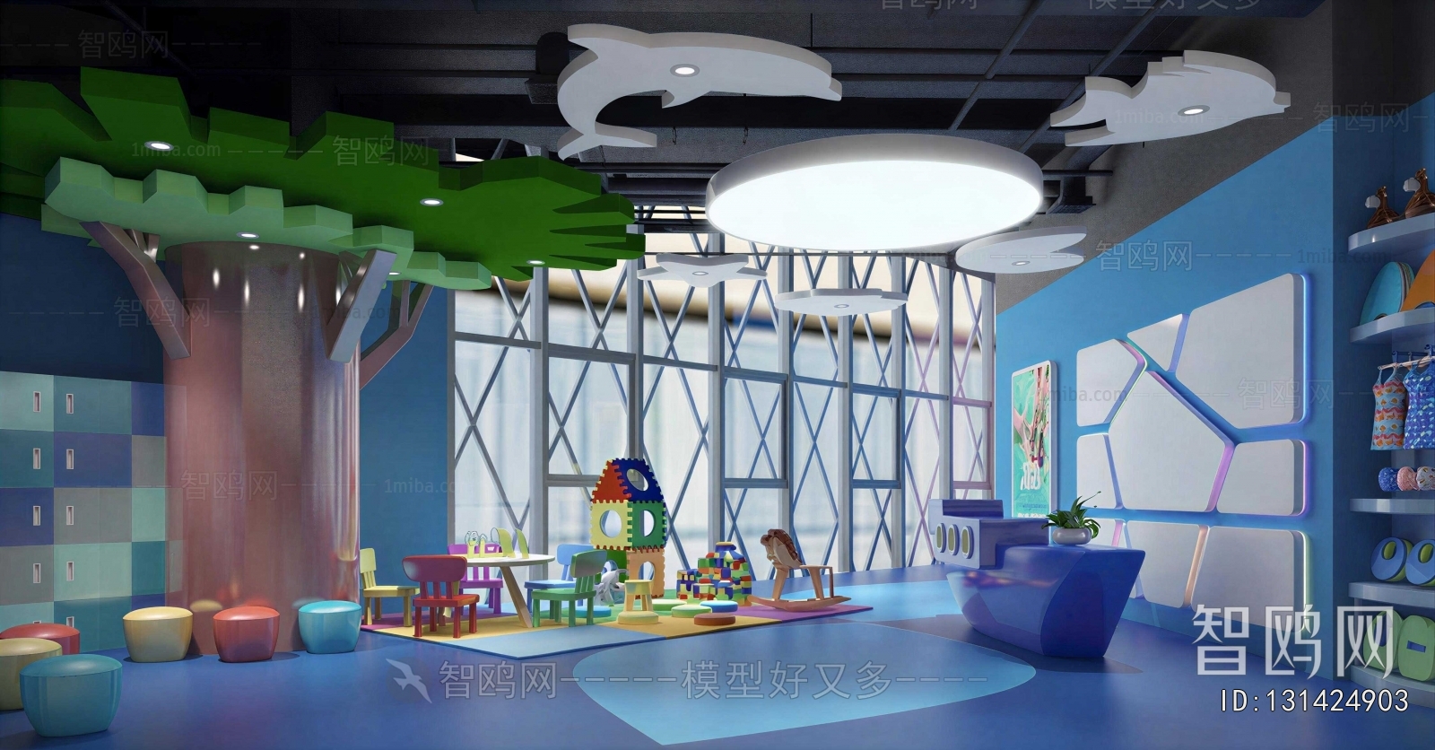 Modern Children's Playroom