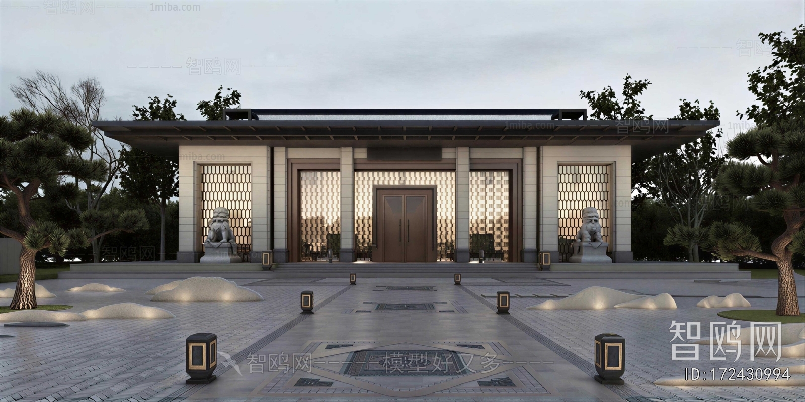 New Chinese Style Facade Element