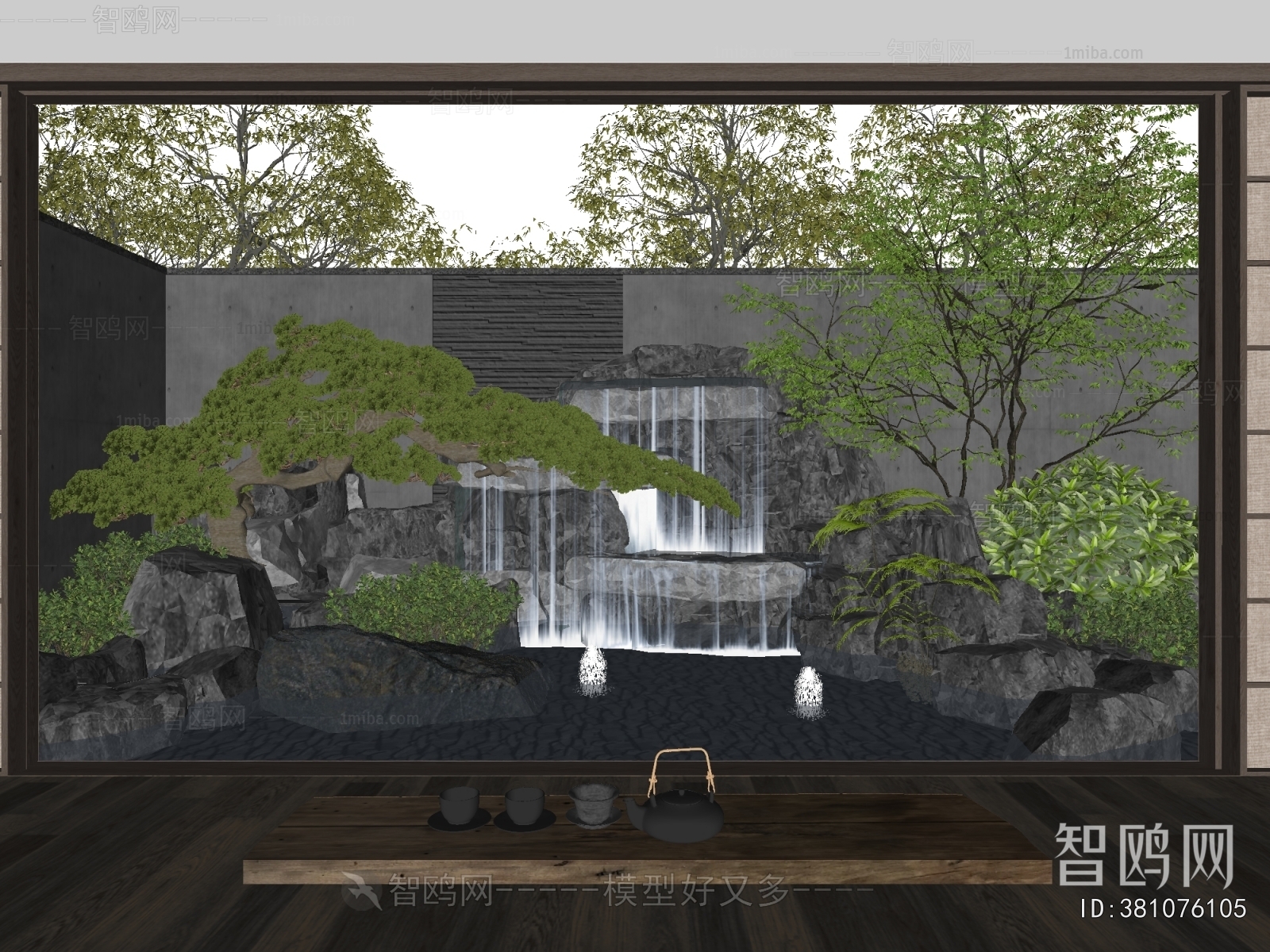 Japanese Style Courtyard/landscape