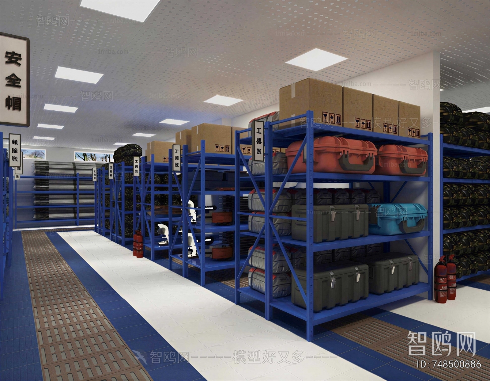 Modern Factory Floor/warehouse