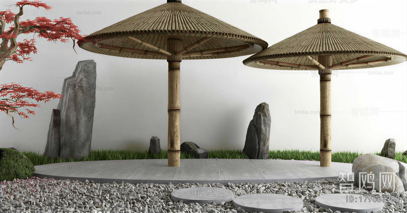 Japanese Style Courtyard/landscape