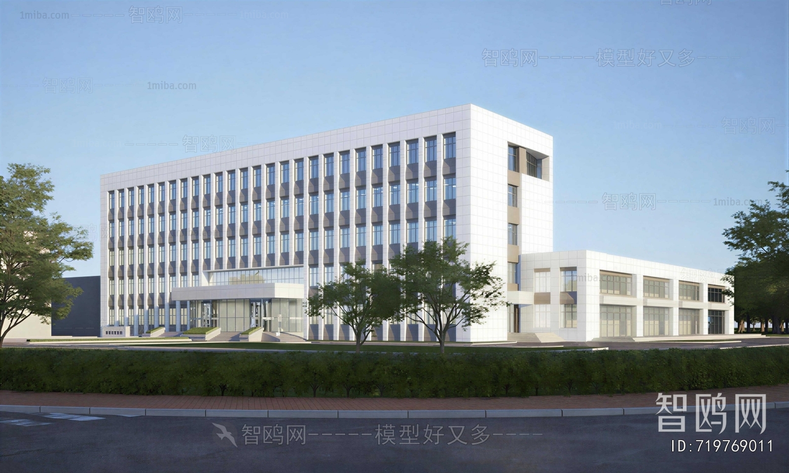 Modern Appearance Of Commercial Building