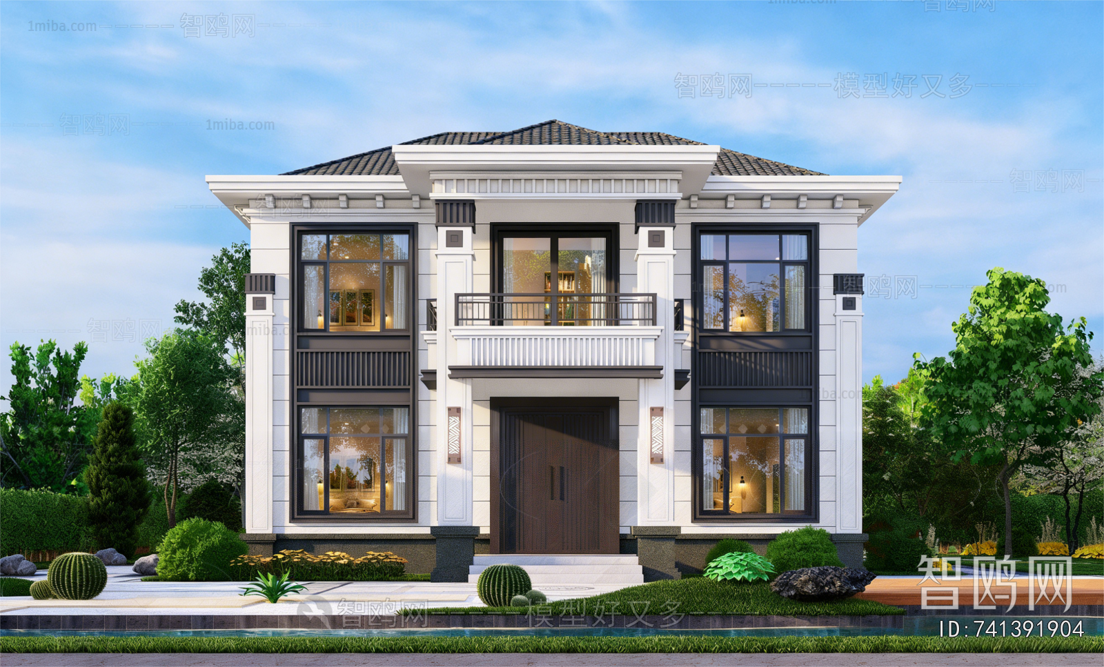 New Chinese Style Detached Villa