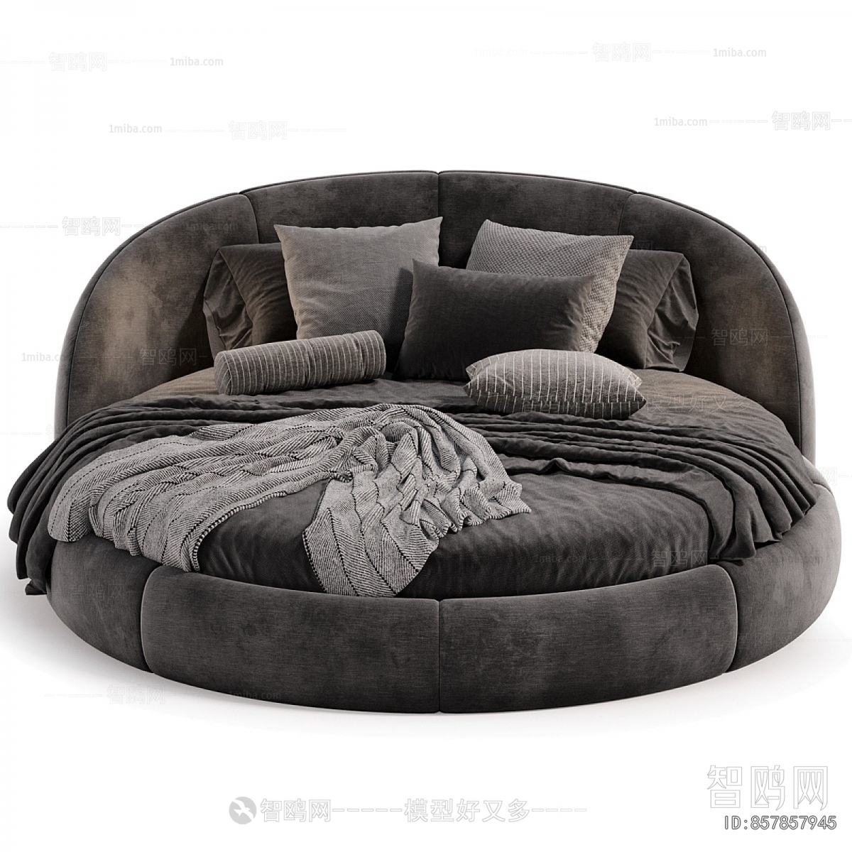 Modern Round Bed