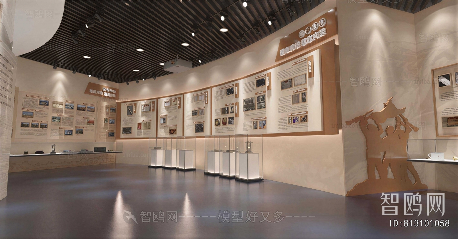 New Chinese Style Exhibition Hall