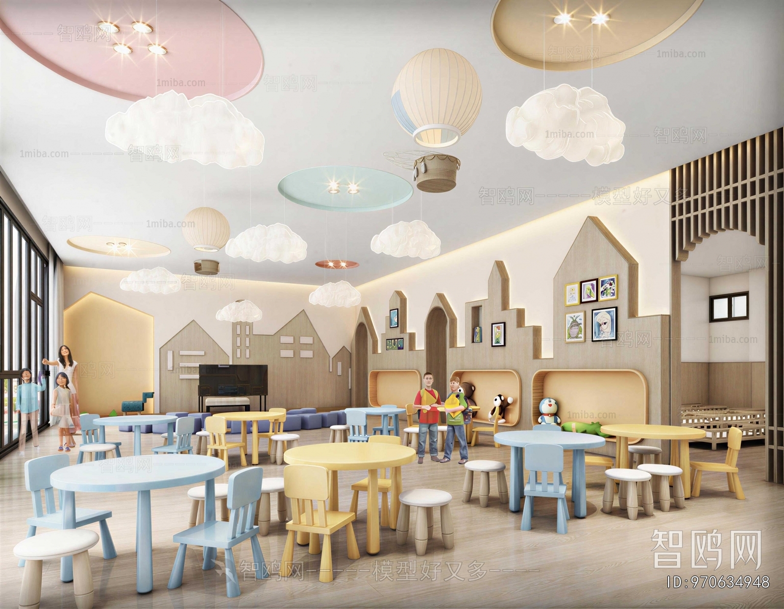 Modern Children's Playroom
