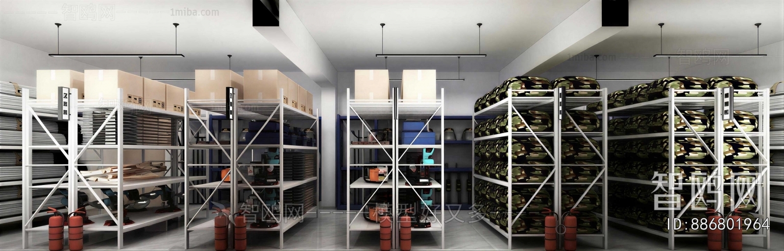 Modern Factory Floor/warehouse