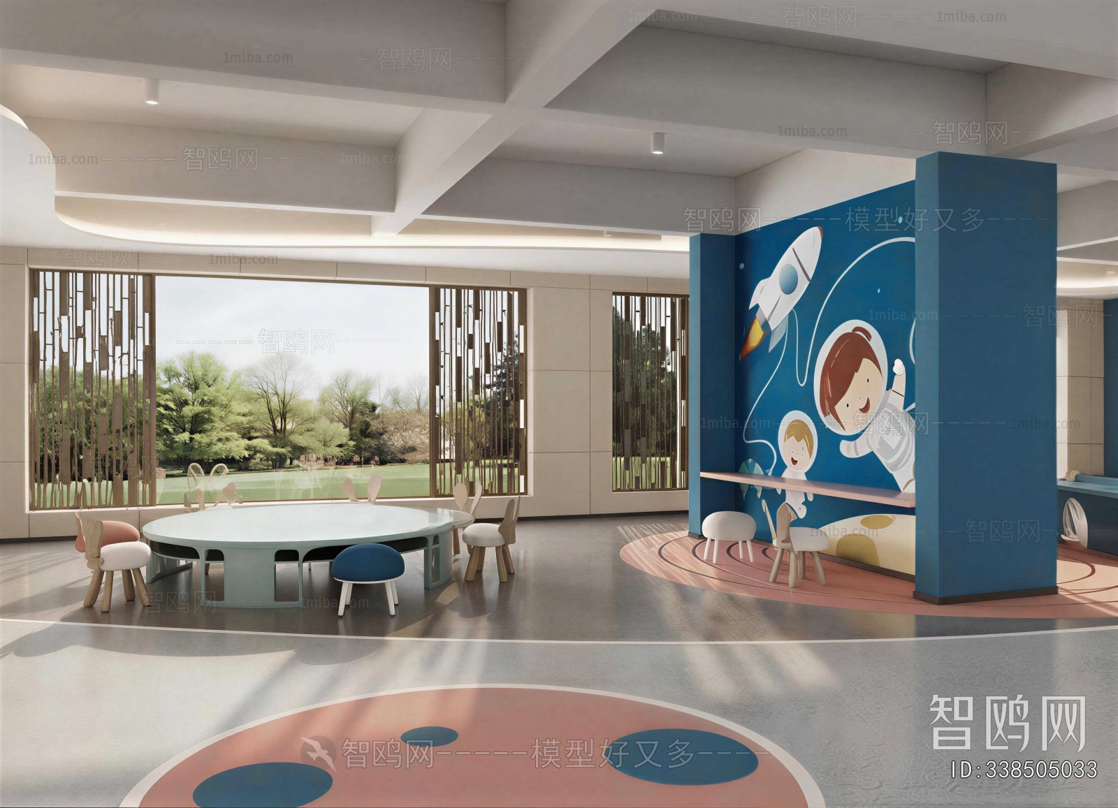 Modern Children's Playroom