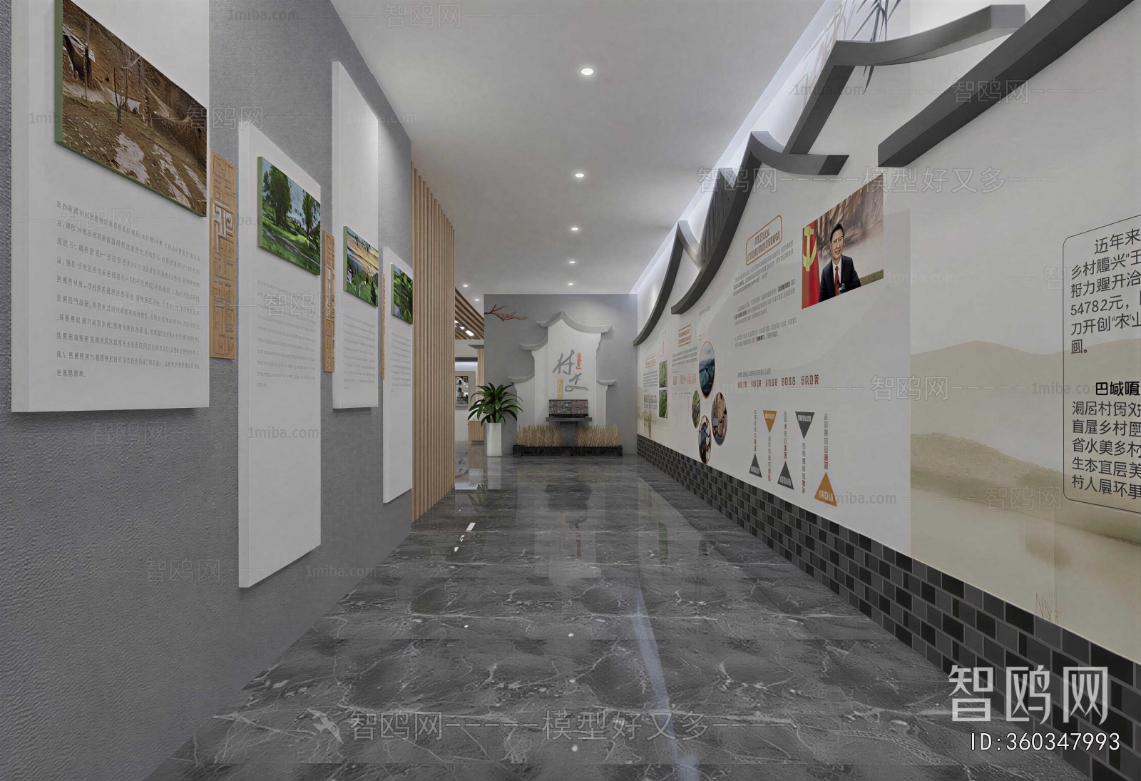 New Chinese Style Exhibition Hall