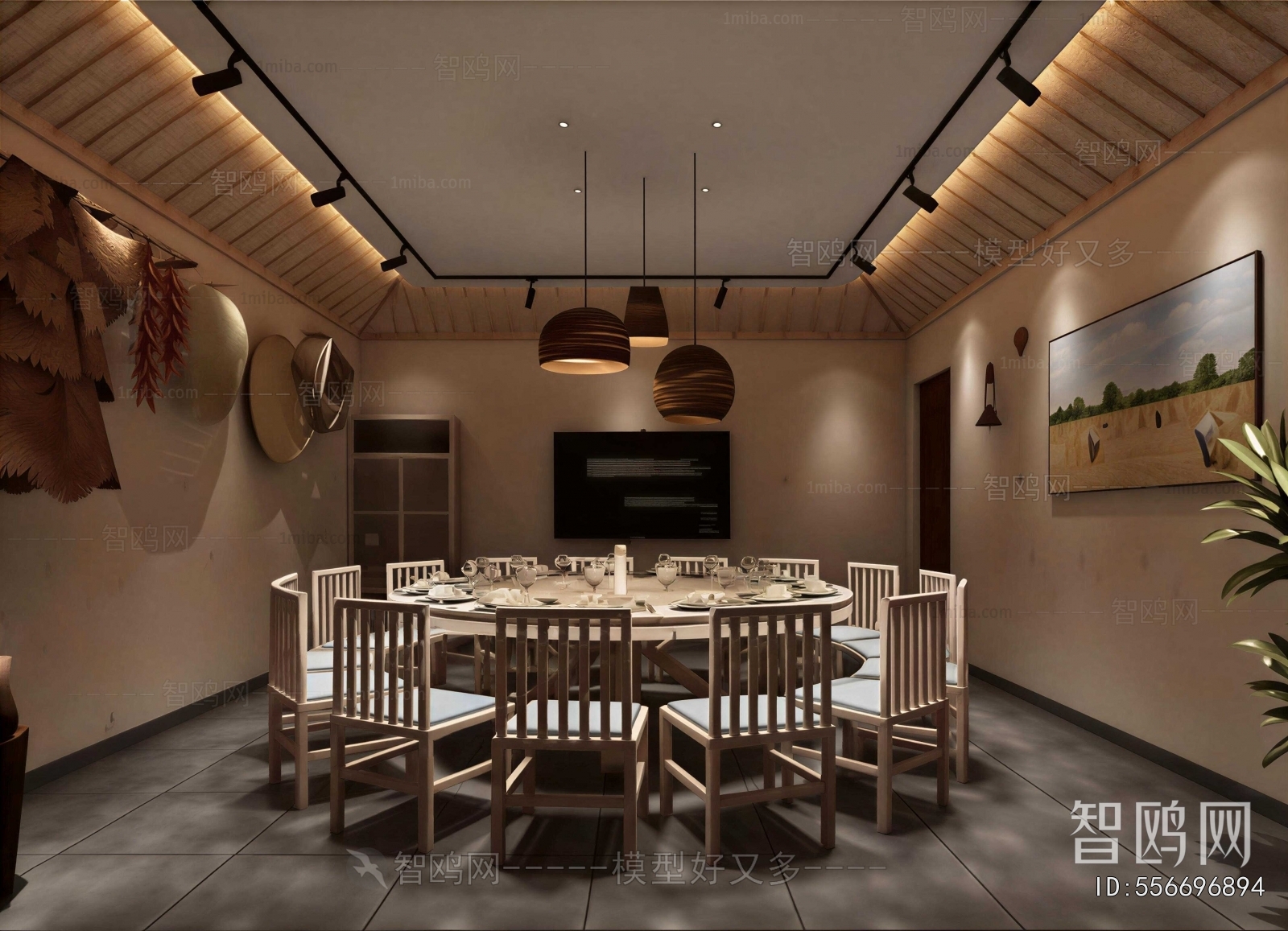 New Chinese Style Restaurant Box