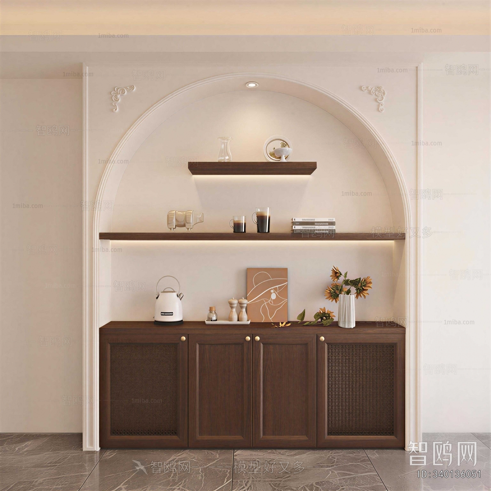 Modern Entrance Cabinet