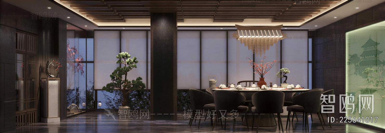 New Chinese Style Restaurant Box