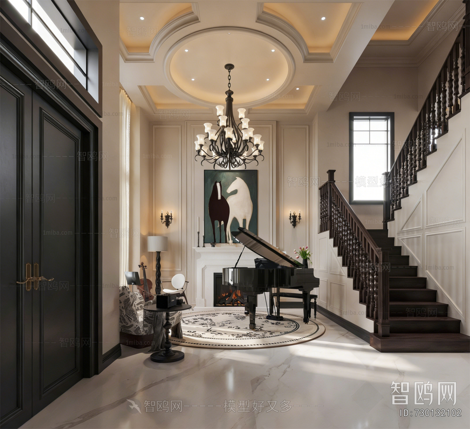 French Style A Living Room
