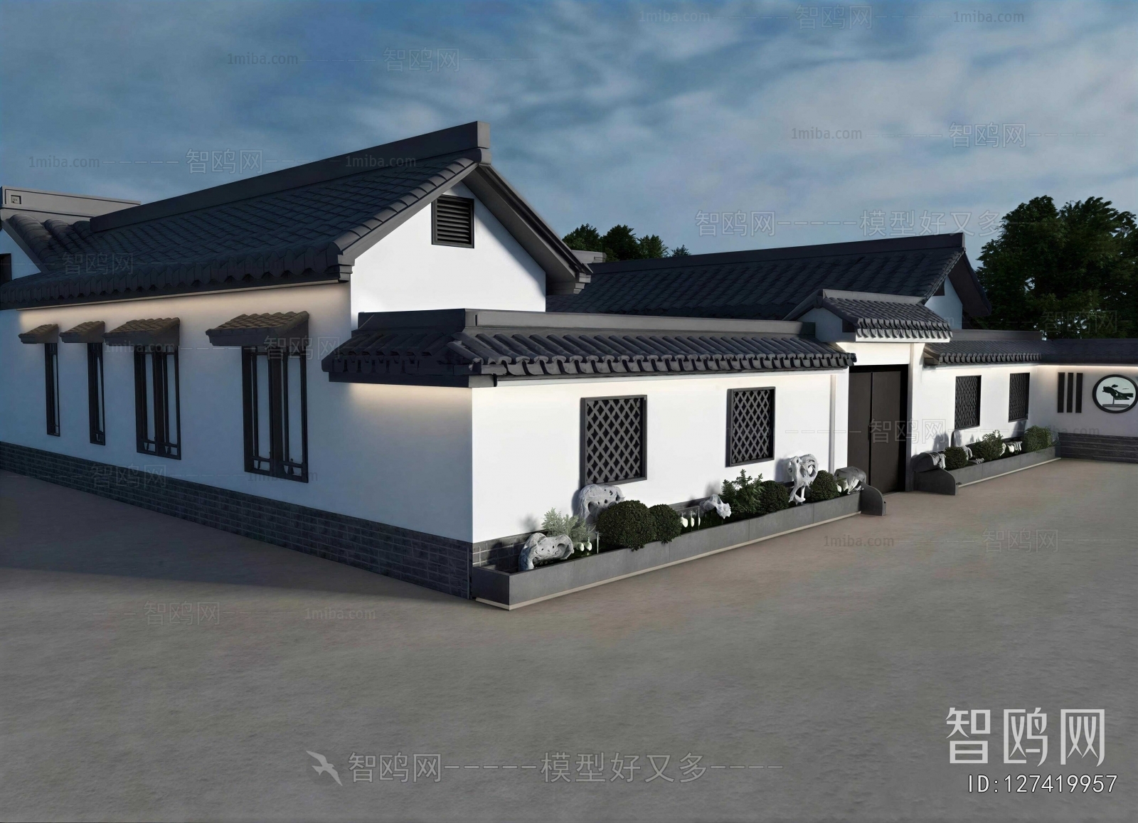 New Chinese Style Residential Building