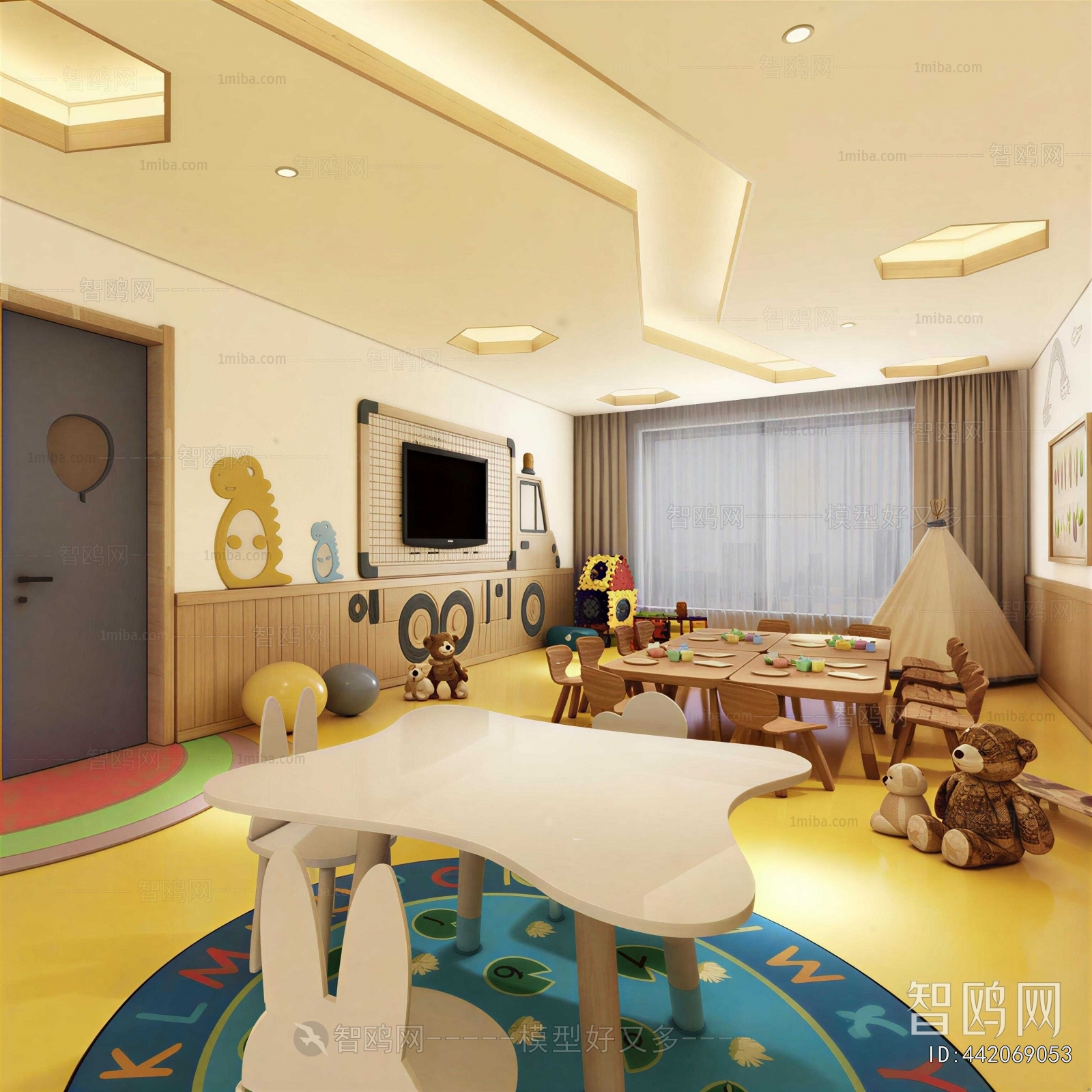 Modern Children's Playroom