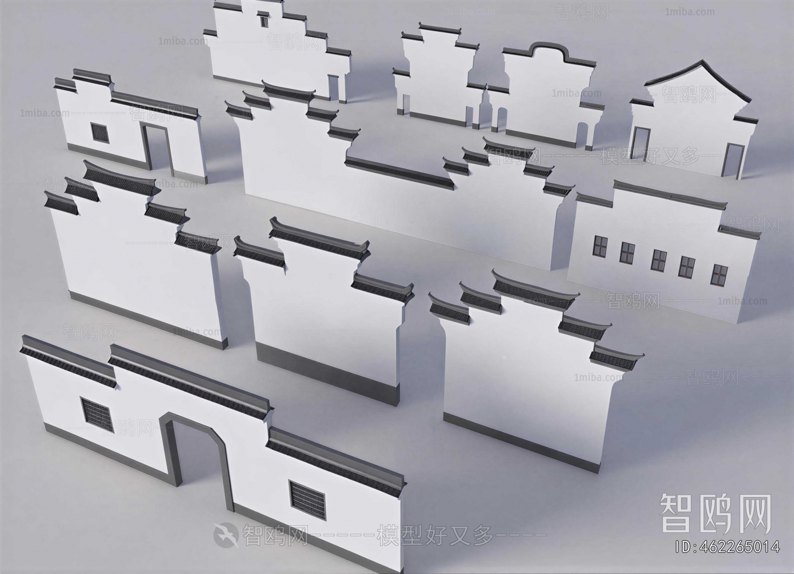 New Chinese Style Landscape Wall