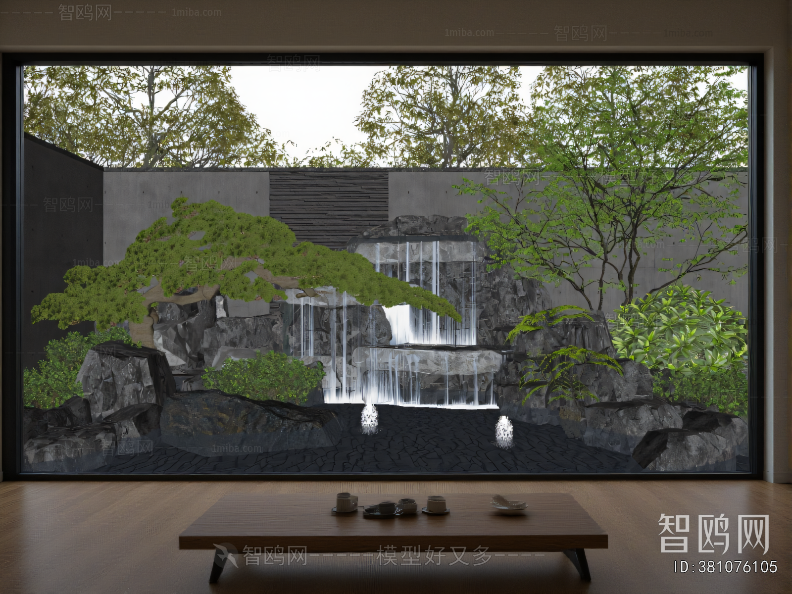 Japanese Style Courtyard/landscape