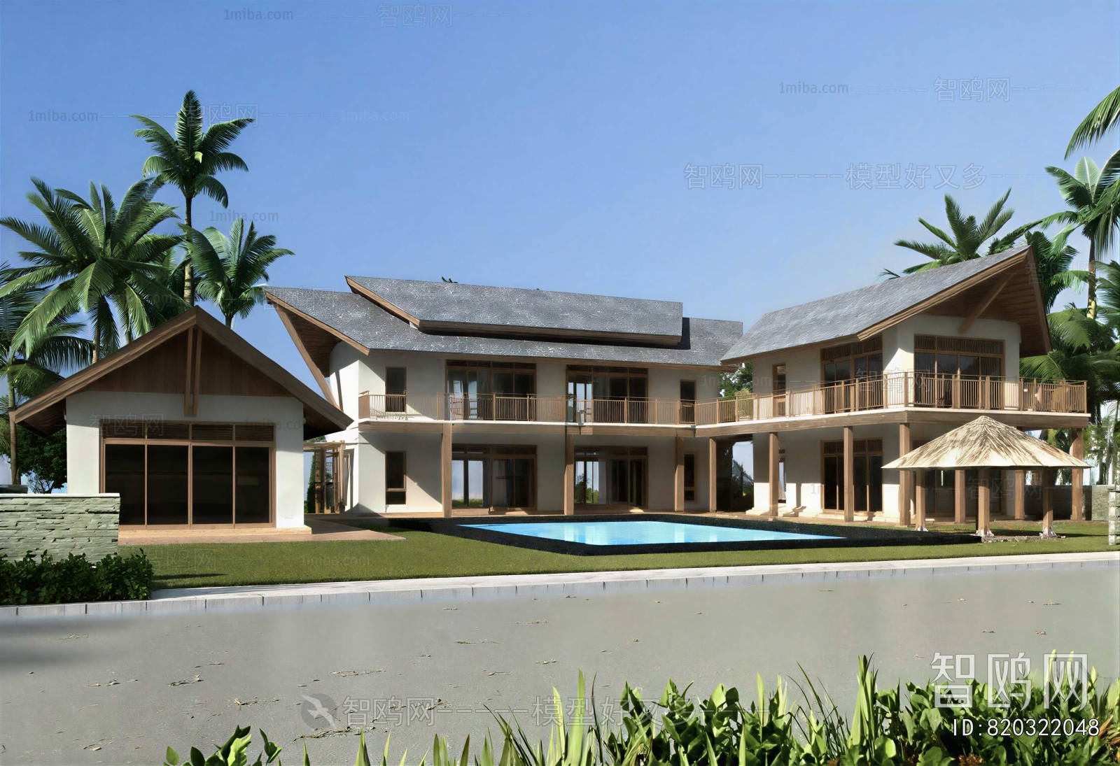 Southeast Asian Style Detached Villa