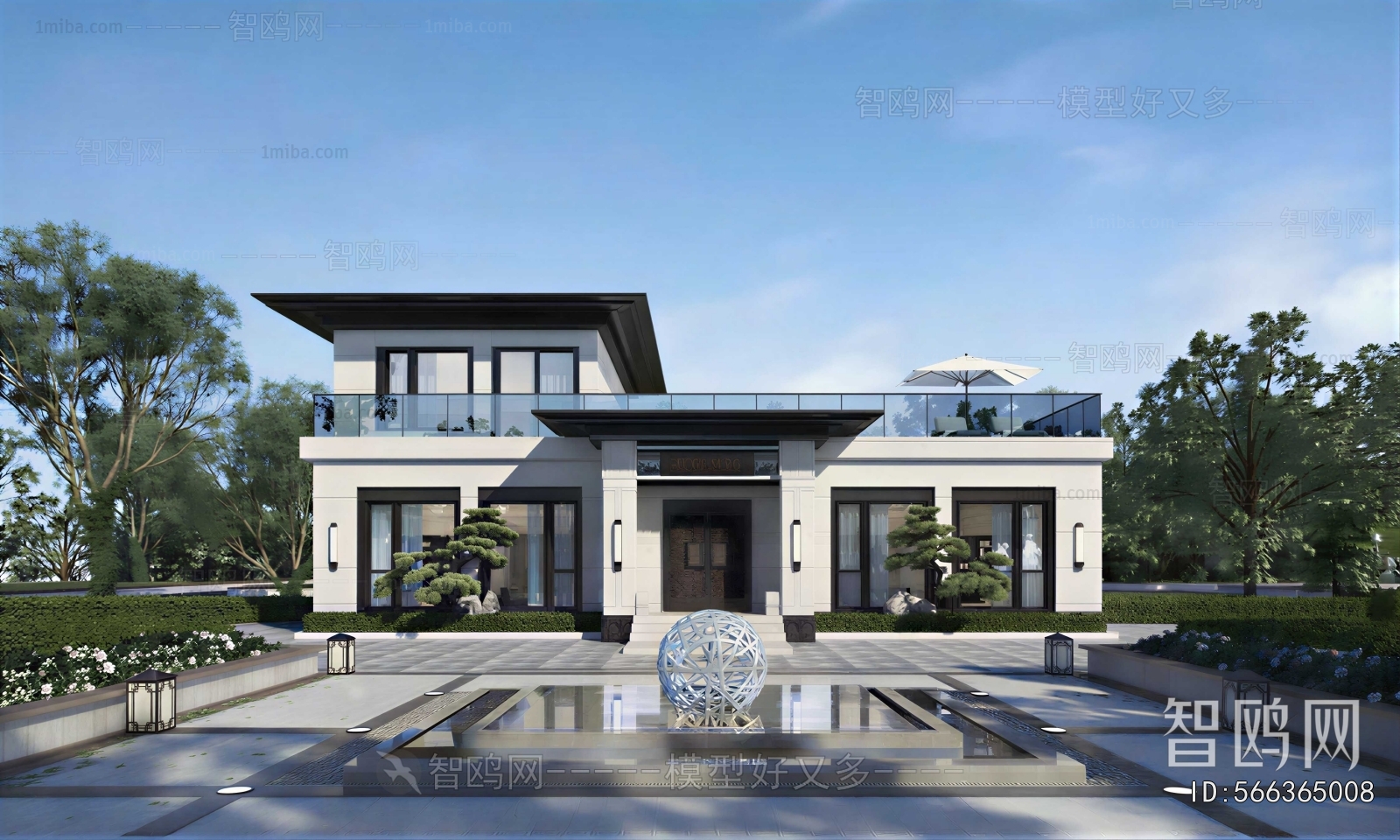 New Chinese Style Detached Villa