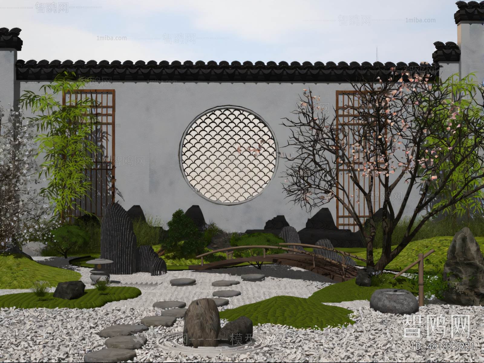 Japanese Style Courtyard/landscape