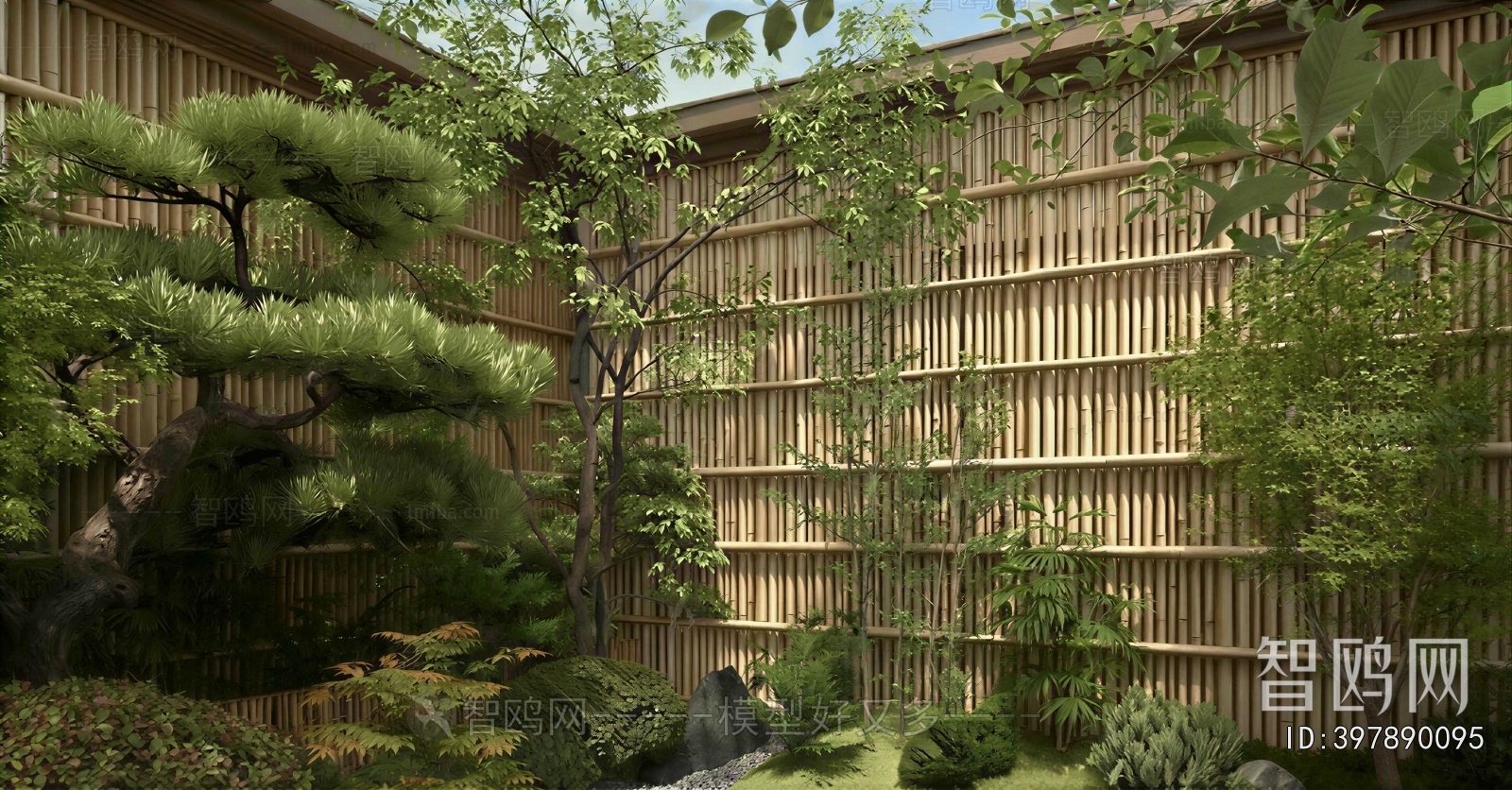 Japanese Style Courtyard/landscape