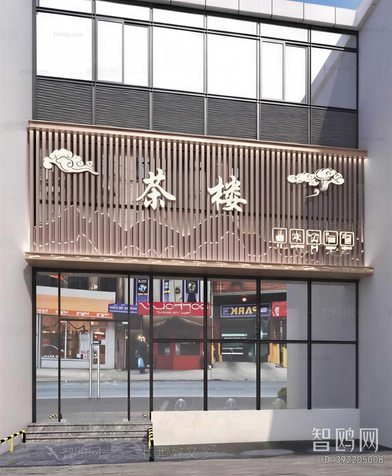 New Chinese Style Facade Element