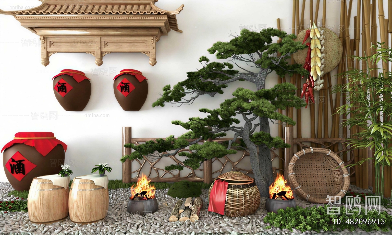New Chinese Style Garden
