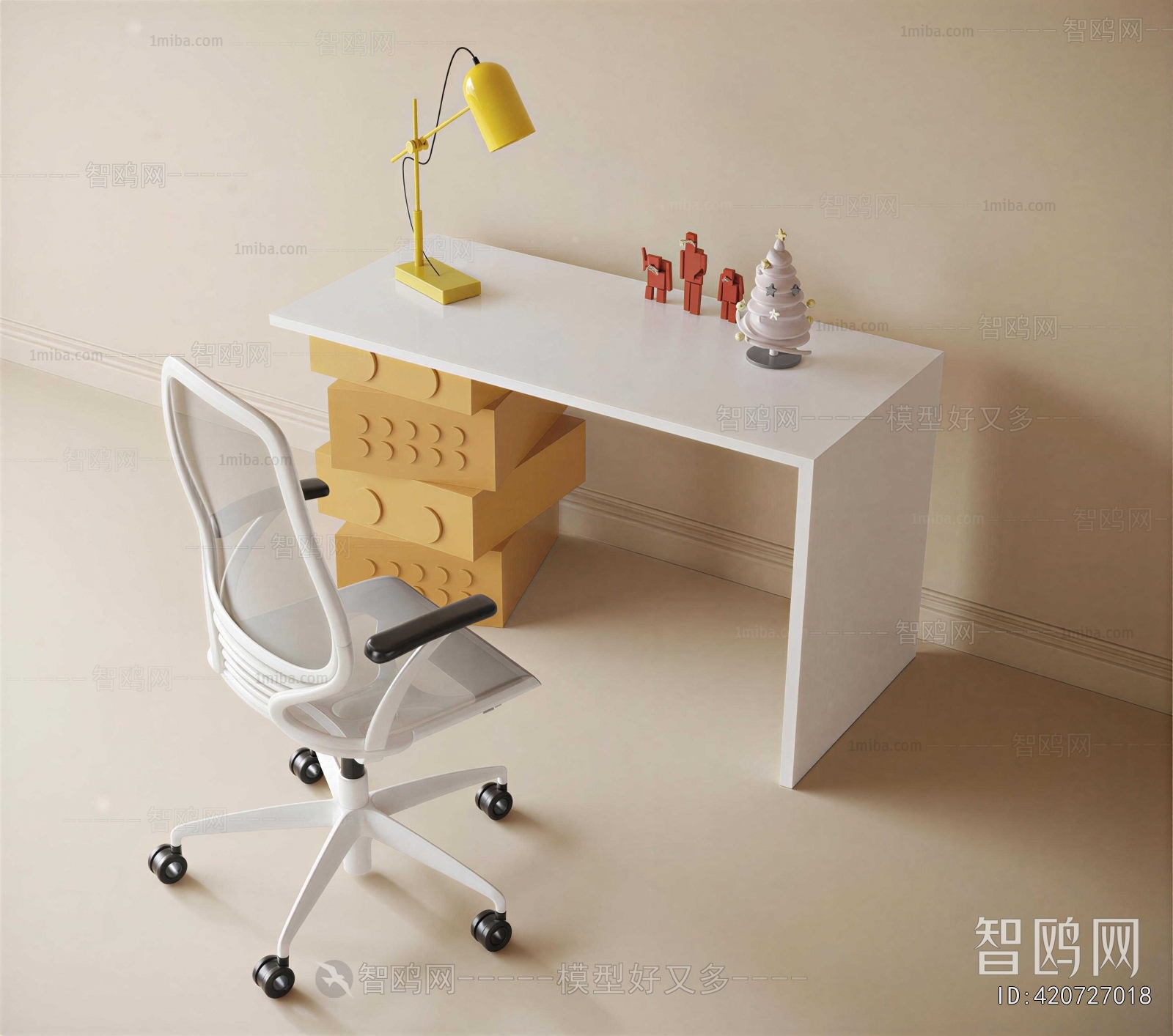 Modern Computer Desk And Chair
