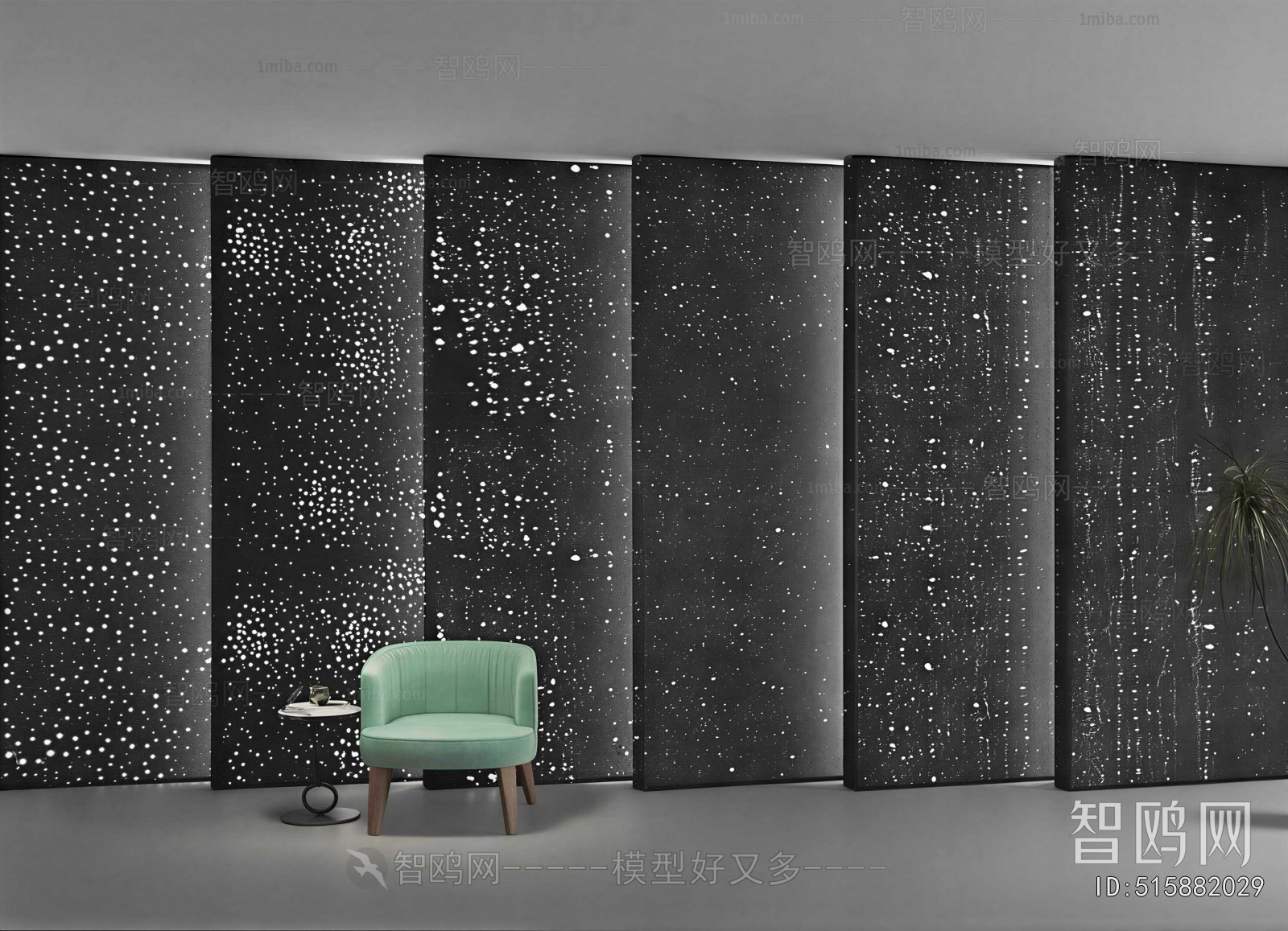 Wabi-sabi Style Partition