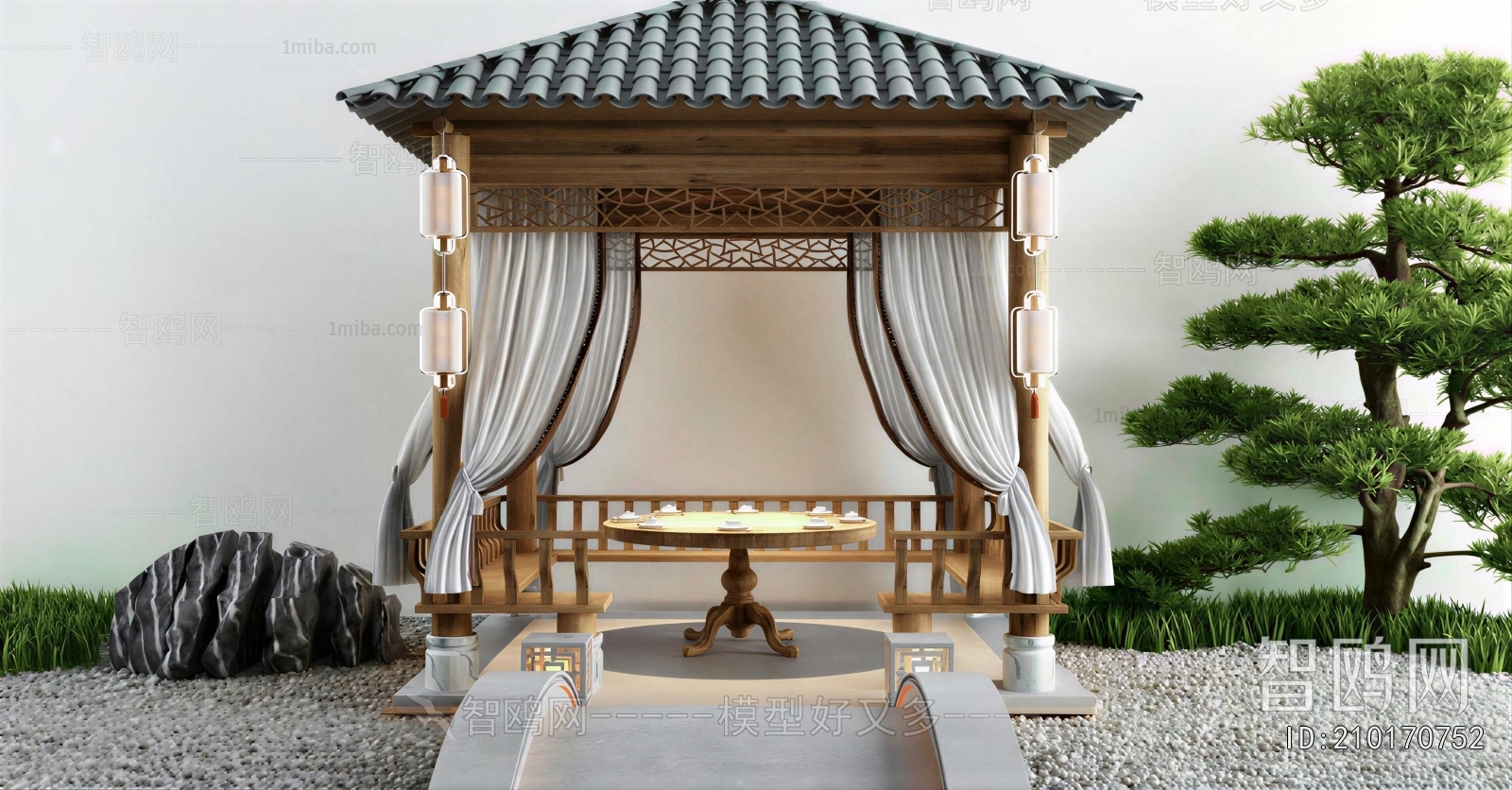 New Chinese Style Pavilion