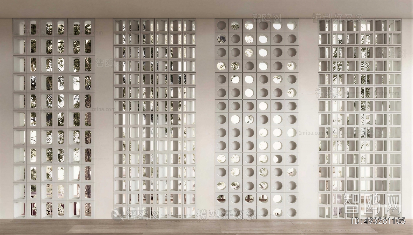 Wabi-sabi Style Partition