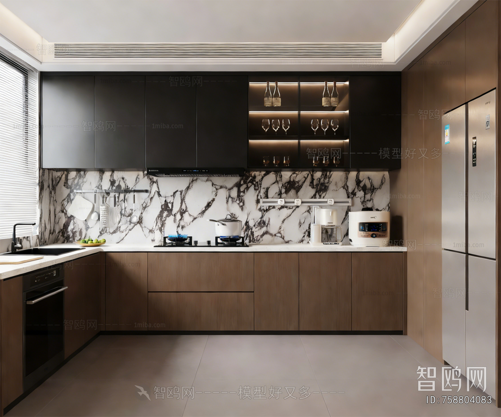 Modern The Kitchen