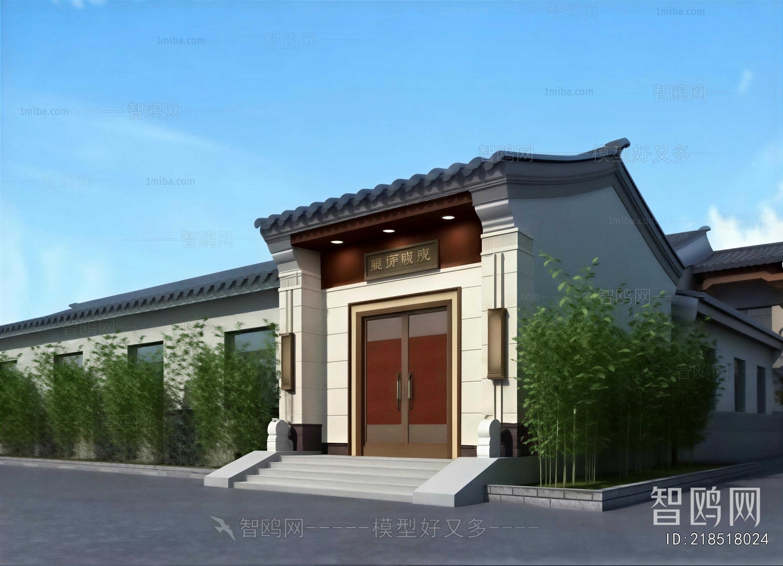 New Chinese Style Facade Element
